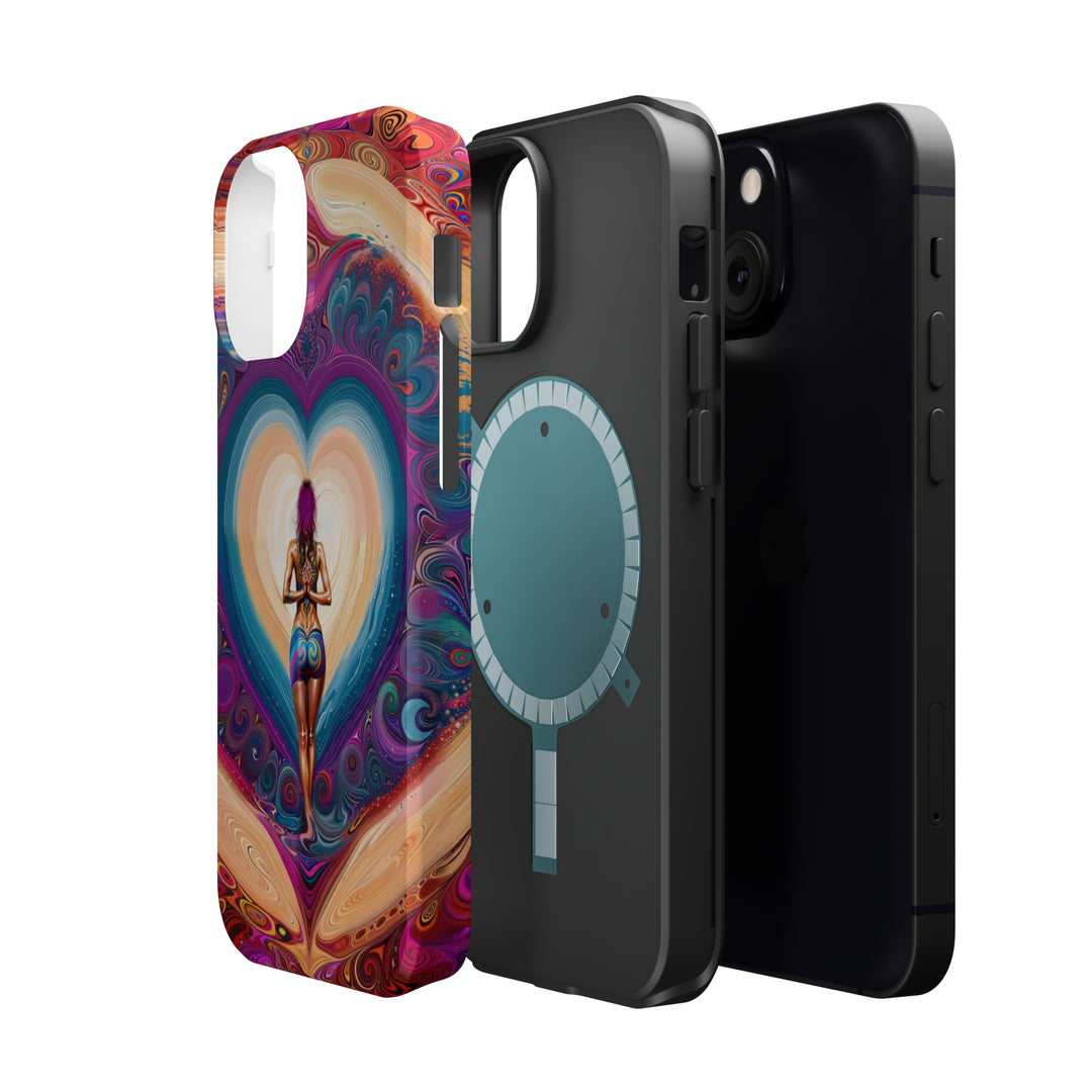 Cosmic Heart Vortex - MagSafe Tough Case