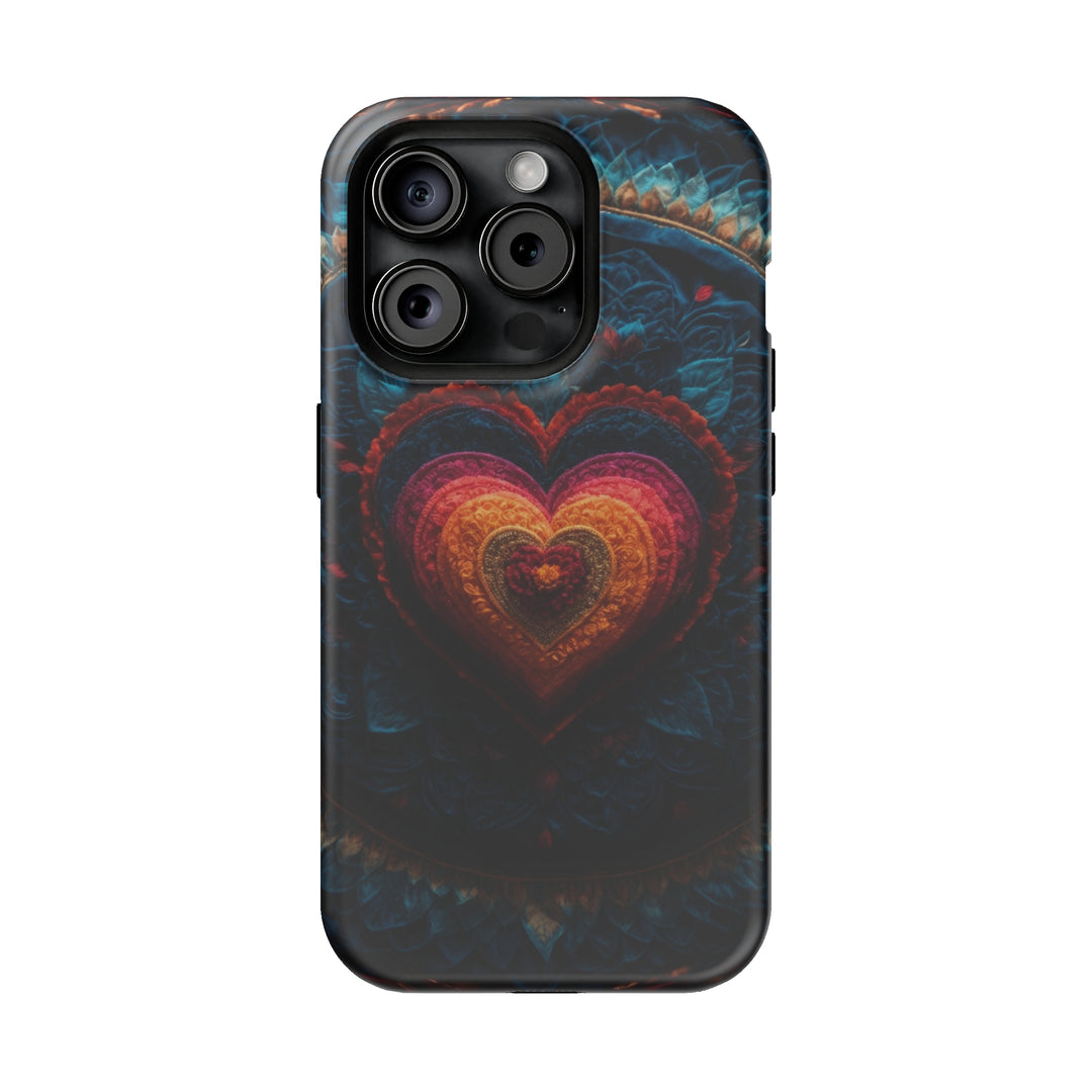 Nested Heart Tapestry - MagSafe Tough Case