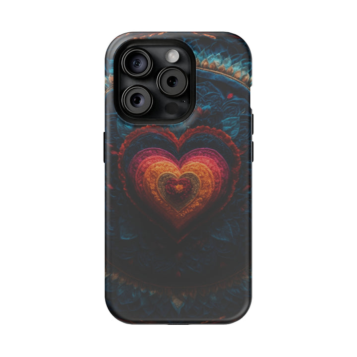 Nested Heart Tapestry - MagSafe Tough Case