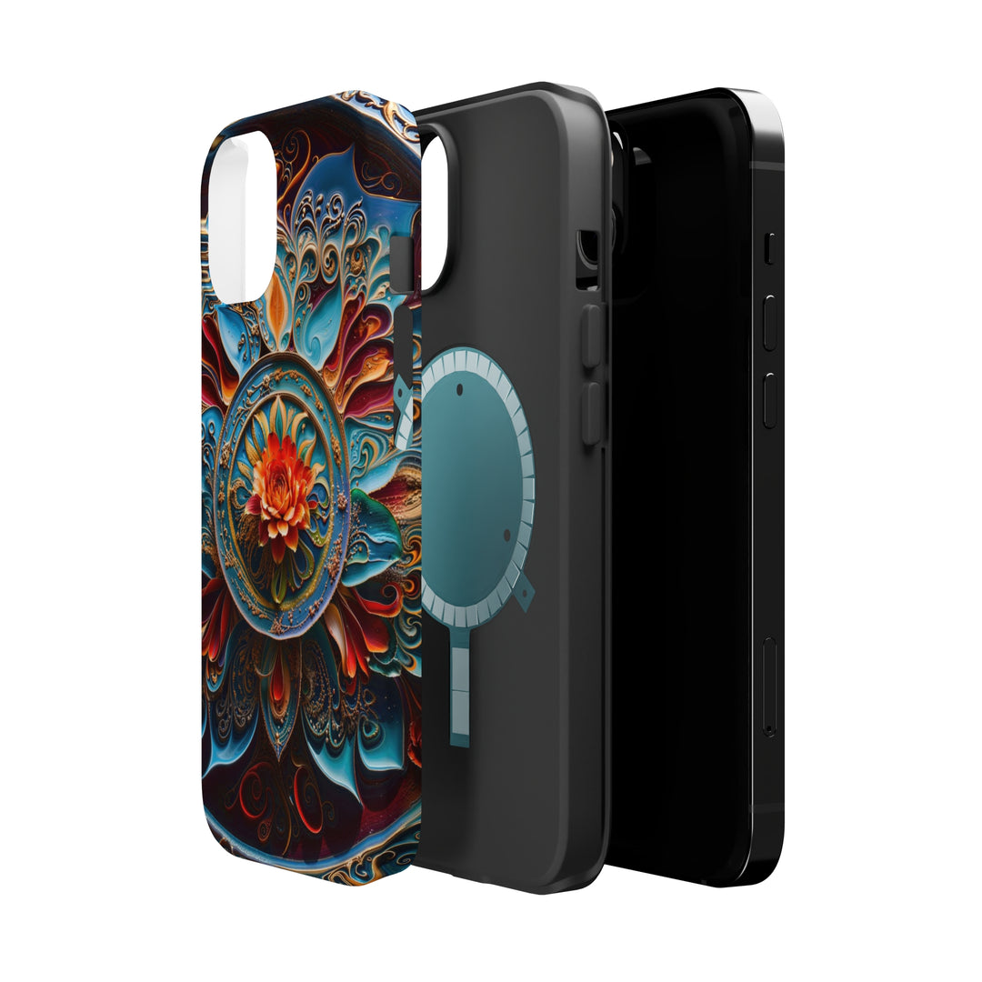 Intricate Floral Mandala - MagSafe Tough Case