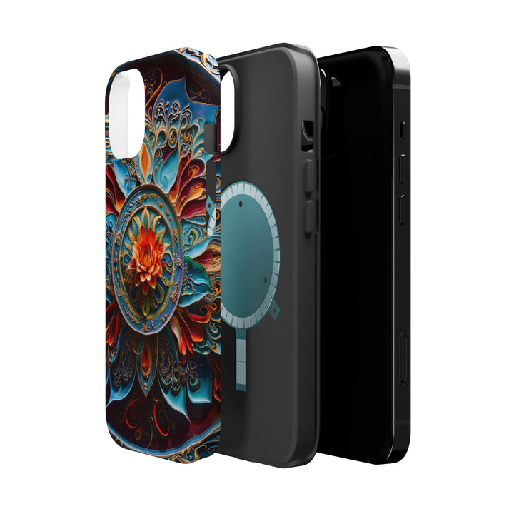 Intricate Floral Mandala - MagSafe Tough Case