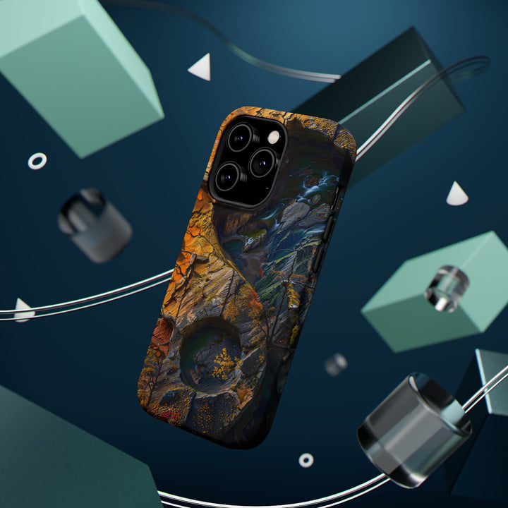Autumn Geometric Contrast - MagSafe Tough Case
