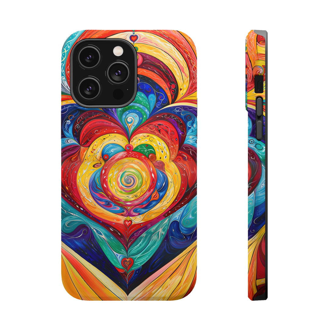 Vibrant Swirling Emotions - MagSafe Tough Case