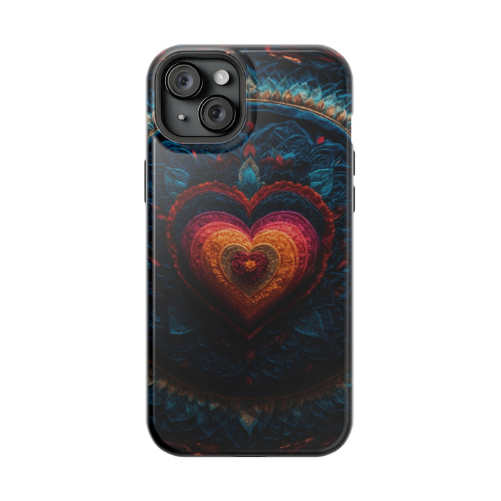 Nested Heart Tapestry - MagSafe Tough Case