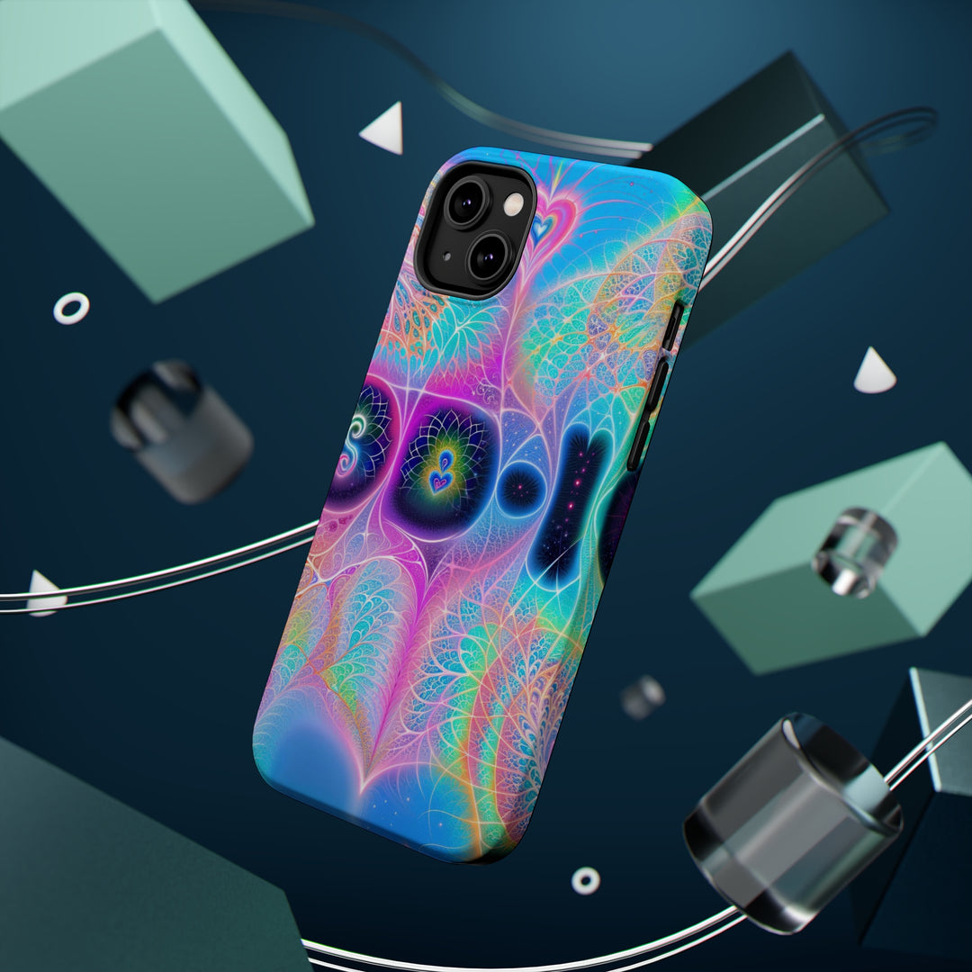 Vibrant Ethereal Hearts - MagSafe Tough Case