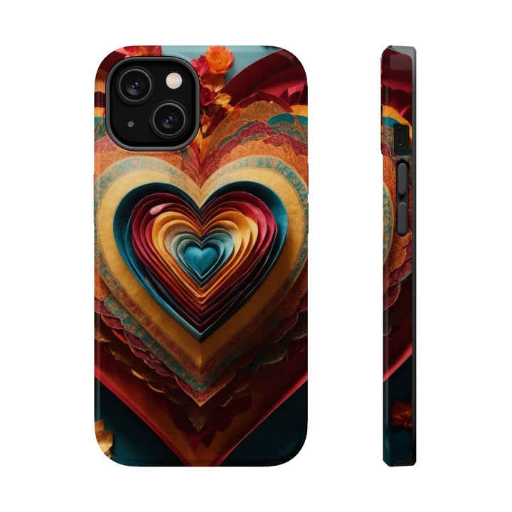 Infinite Layered Hearts - MagSafe Tough Case