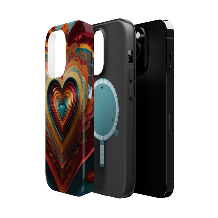 Infinite Layered Hearts - MagSafe Tough Case