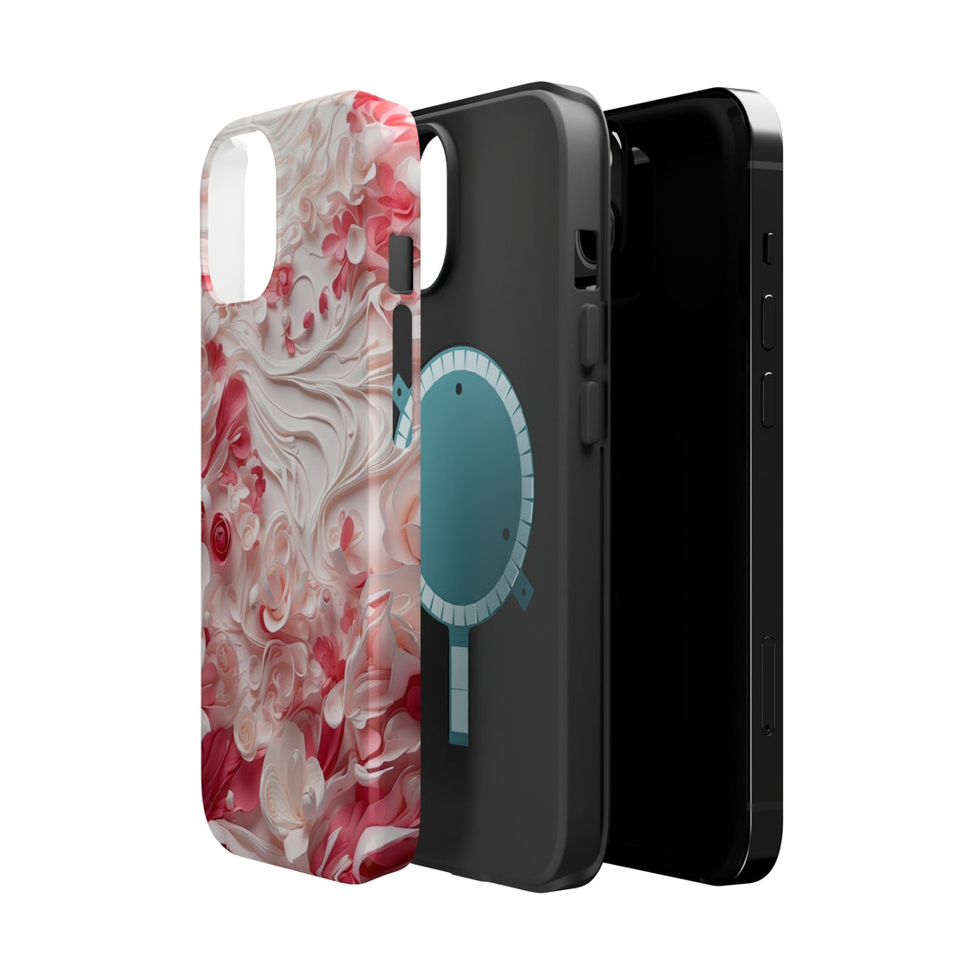 Floral Swirls Abstraction - MagSafe Tough Case