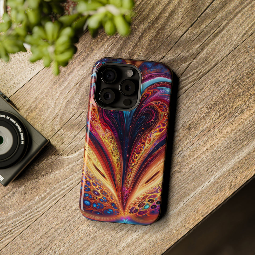 Cosmic Vibrant Swirls - MagSafe Tough Case