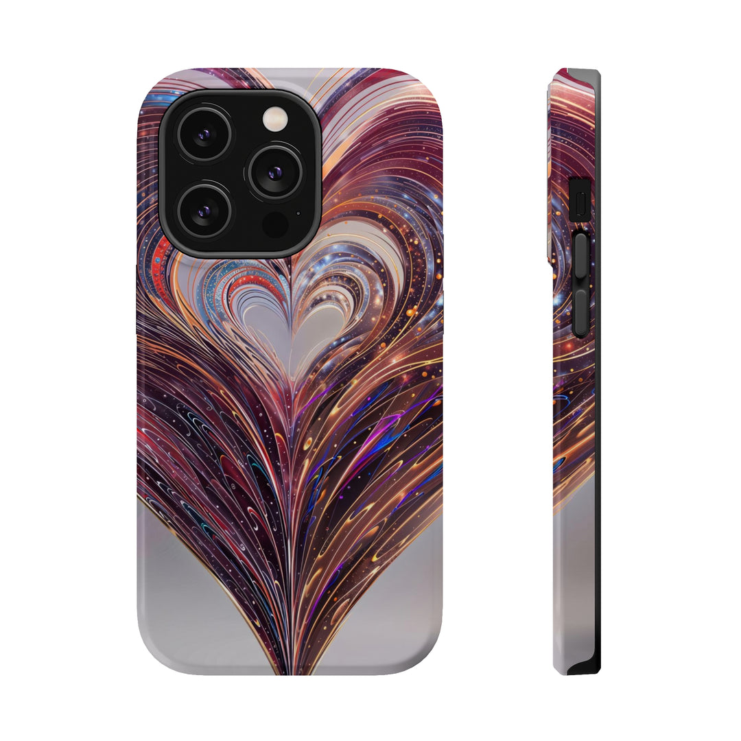 Luminous Swirling Heart - MagSafe Tough Case