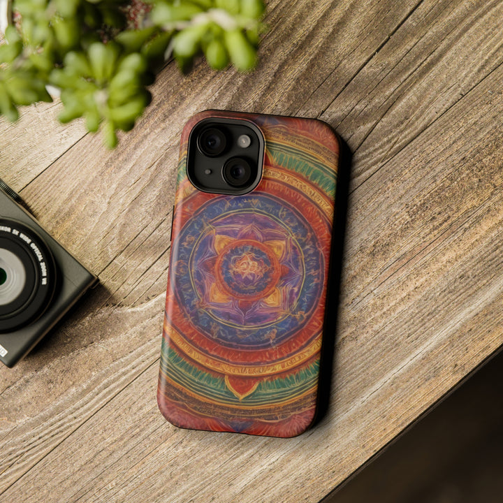 Vibrant Mandala Essence - MagSafe Tough Case