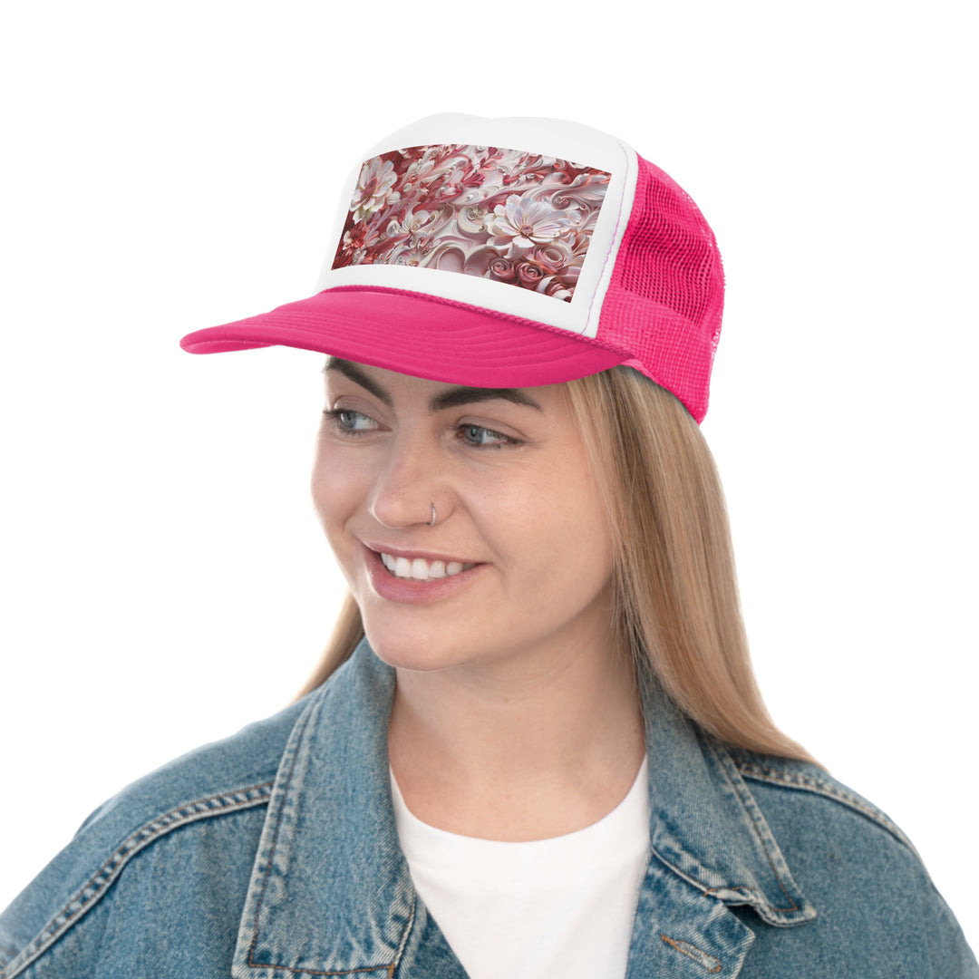 Floral Swirl Abundance - Trucker Hat