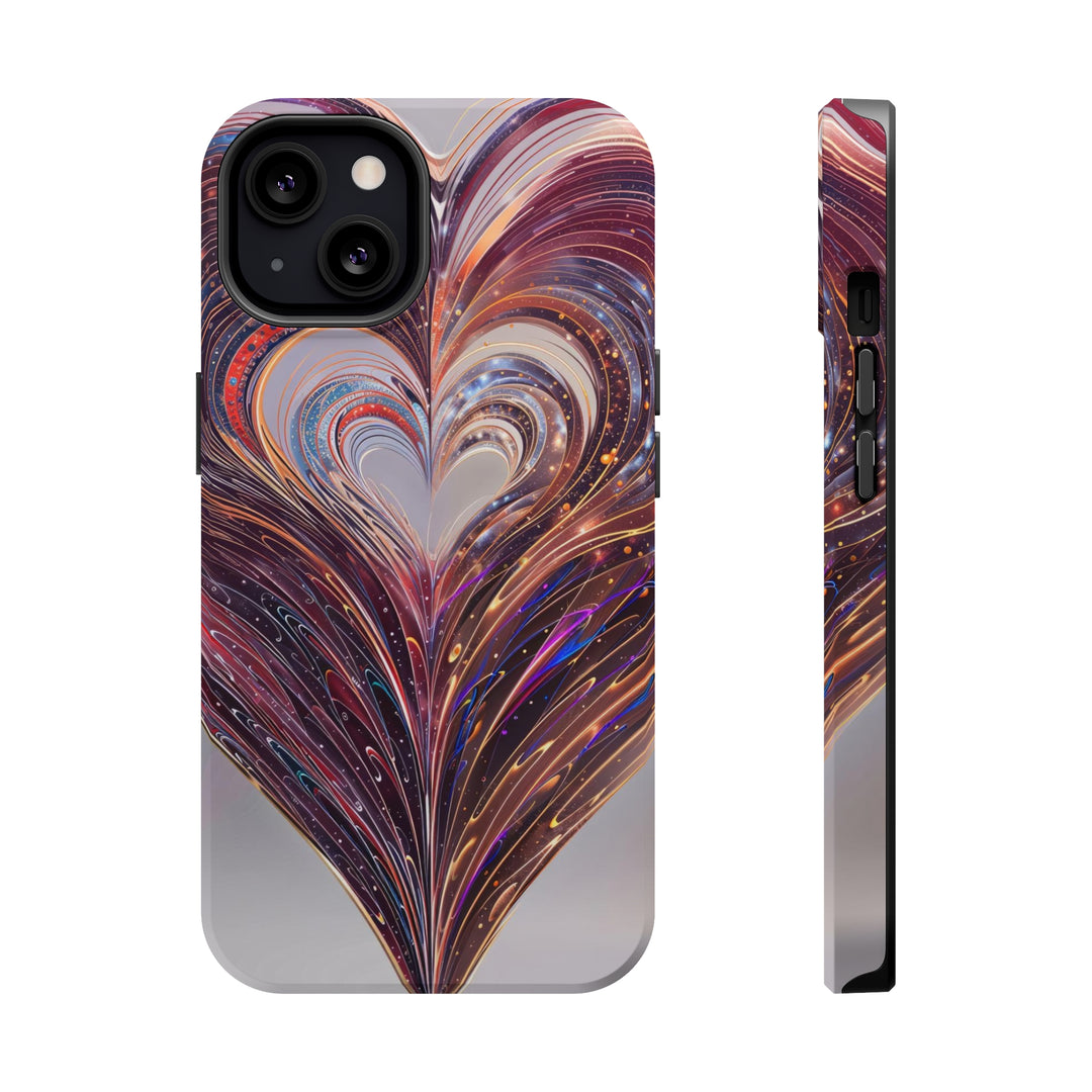 Luminous Swirling Heart - MagSafe Tough Case