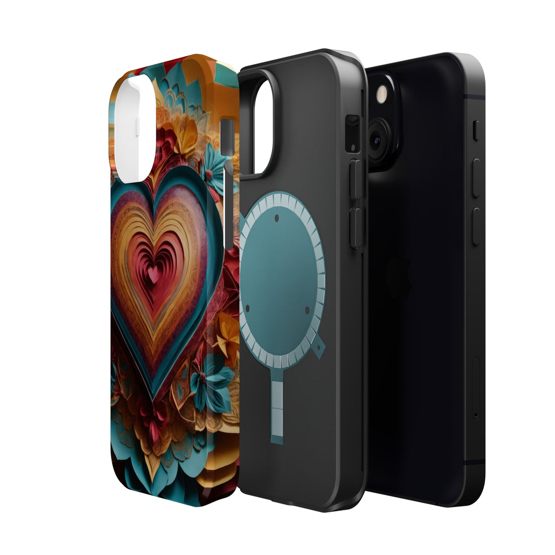 Infinite Layered Heart - MagSafe Tough Case