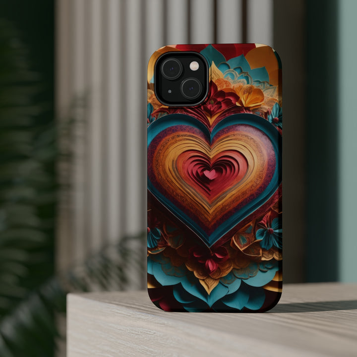 Infinite Layered Heart - MagSafe Tough Case