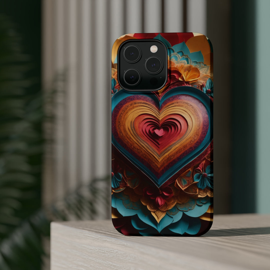 Infinite Layered Heart - MagSafe Tough Case