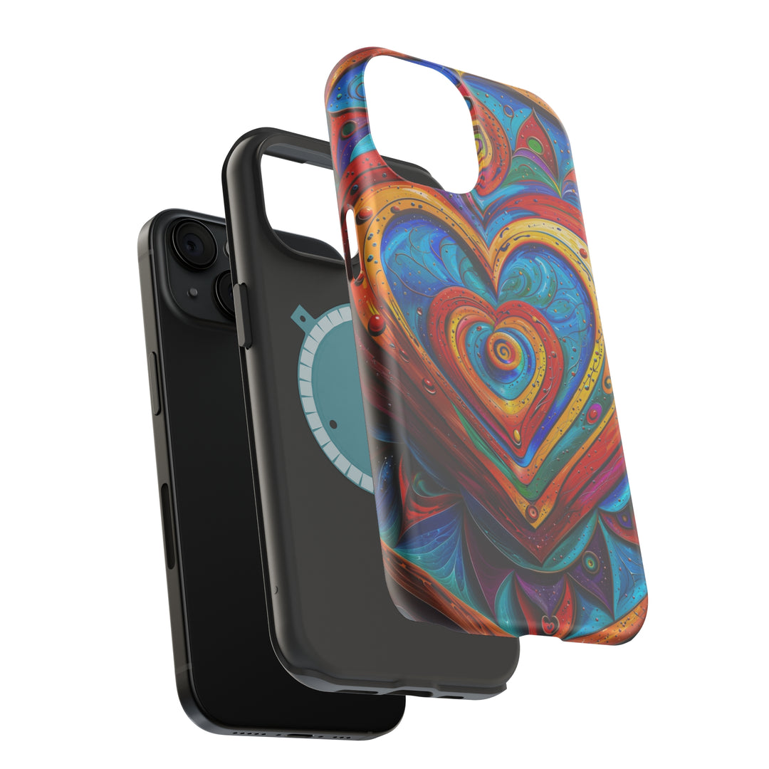 Vibrant Love Spiral - MagSafe Tough Case