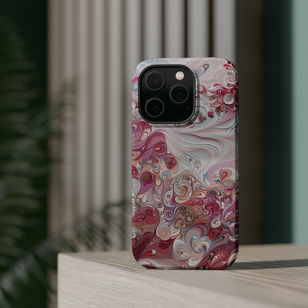 Floral Swirl Symphony - MagSafe Tough Case