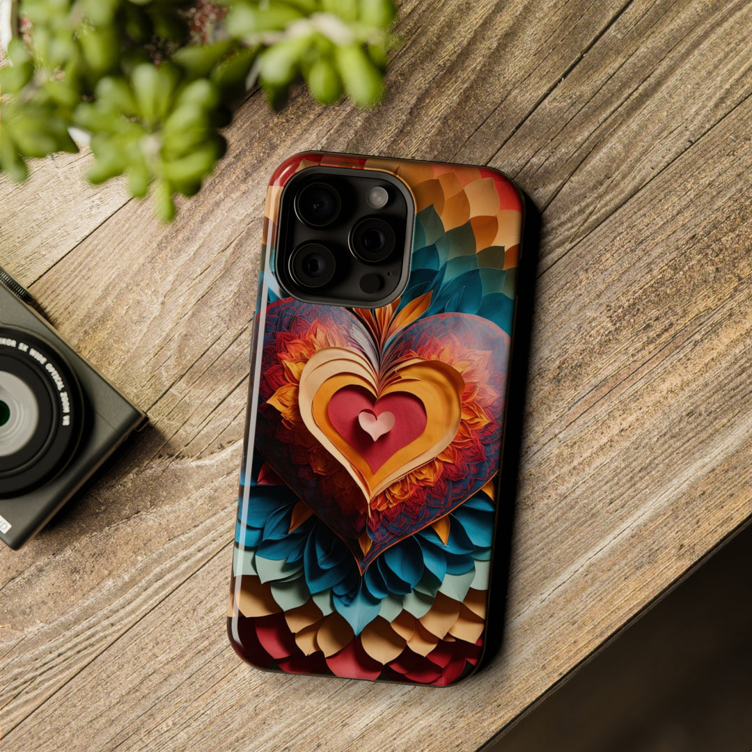 Radiant Heart Bloom - MagSafe Tough Case