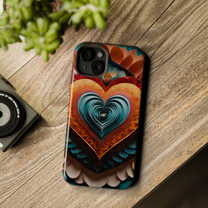 Layered Heart Artwork - MagSafe Tough Case