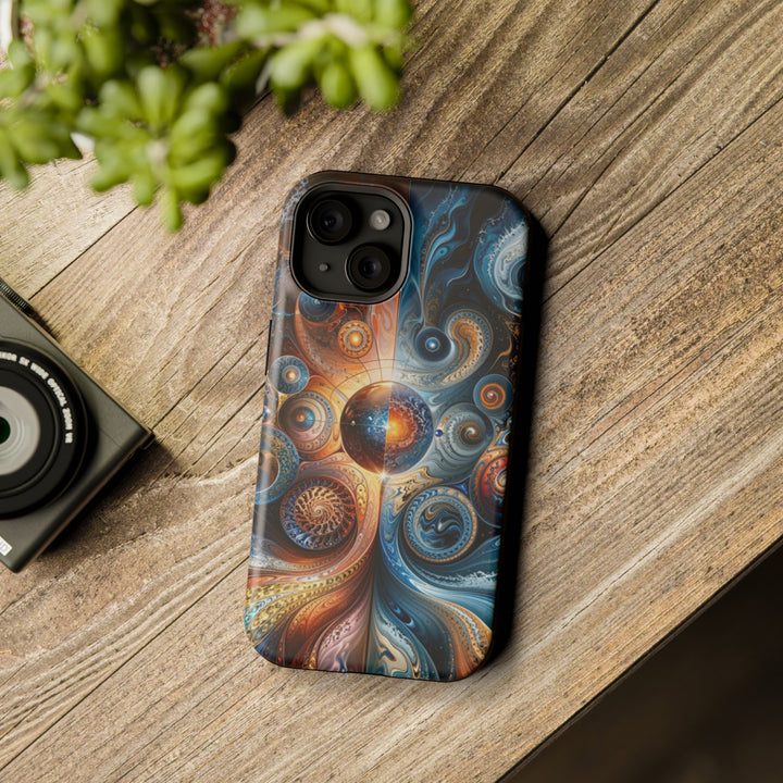 Cosmic Swirl Harmony - MagSafe Tough Case