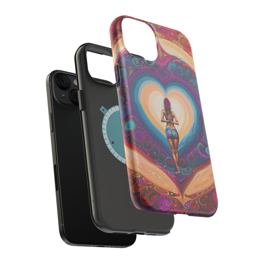 Cosmic Heart Vortex - MagSafe Tough Case