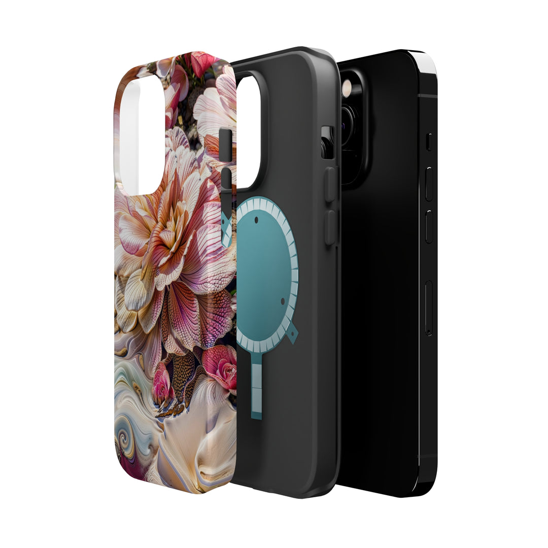 Floral Swirl Essence - MagSafe Tough Case