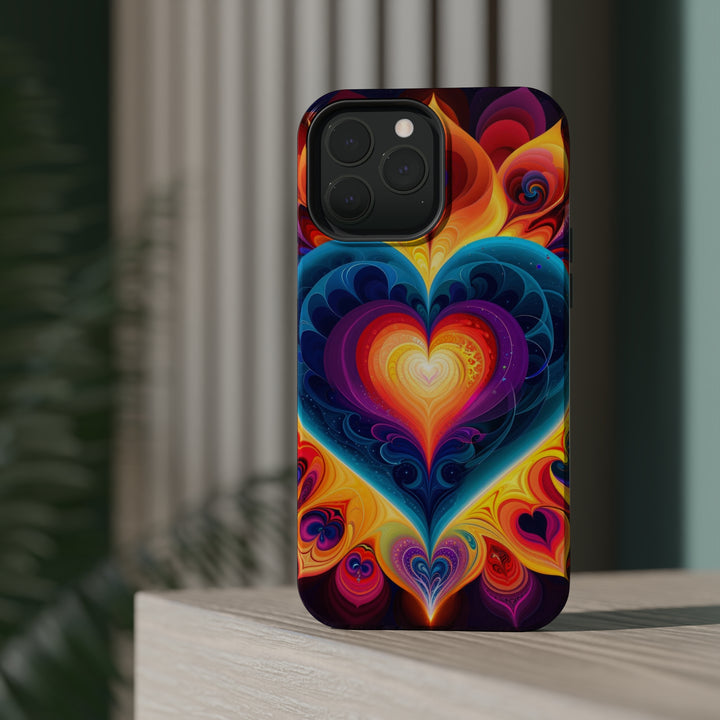 Cosmic Vibrant Heart - MagSafe Tough Case