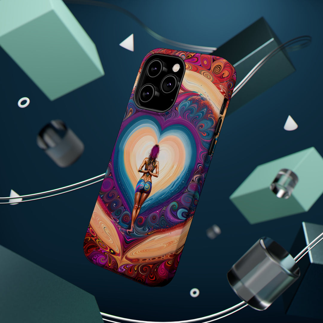 Cosmic Heart Vortex - MagSafe Tough Case