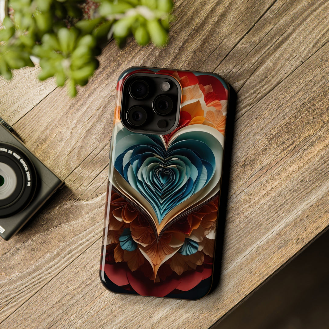 Blooming Heart Layers - MagSafe Tough Case