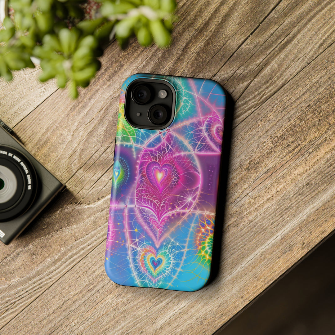 Vibrant Ethereal Symmetry - MagSafe Tough Case