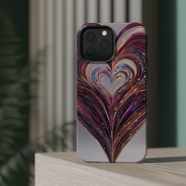 Luminous Swirling Heart - MagSafe Tough Case