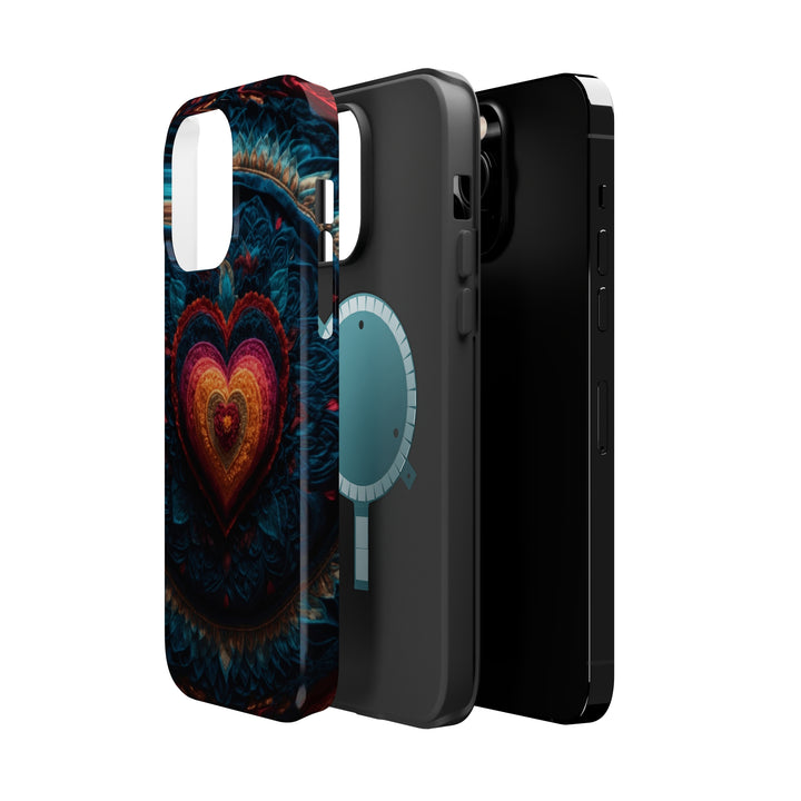 Nested Heart Tapestry - MagSafe Tough Case