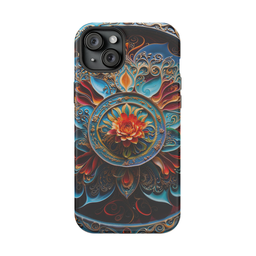 Intricate Floral Mandala - MagSafe Tough Case