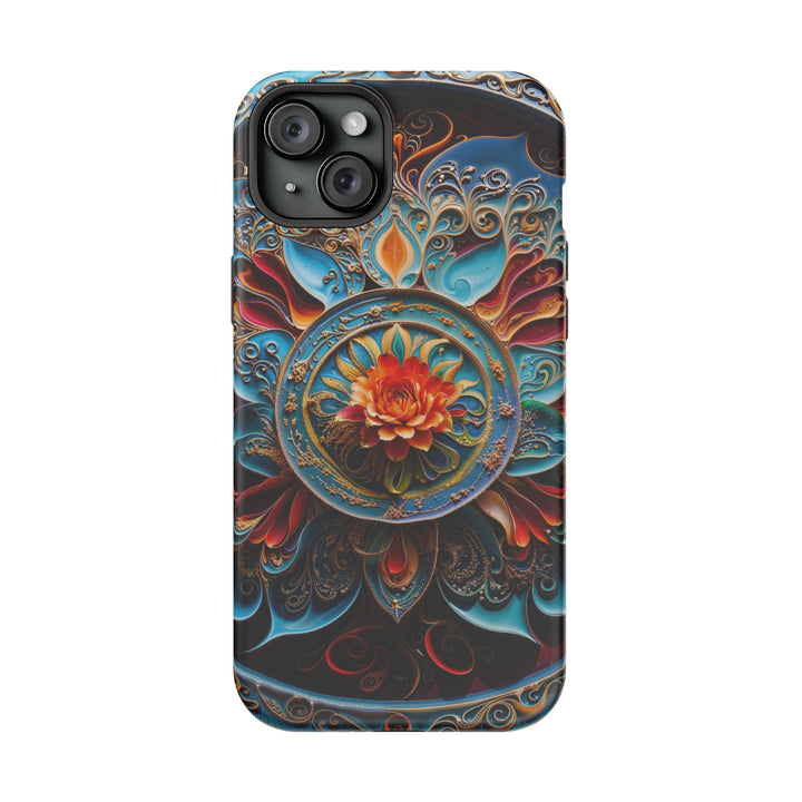 Intricate Floral Mandala - MagSafe Tough Case