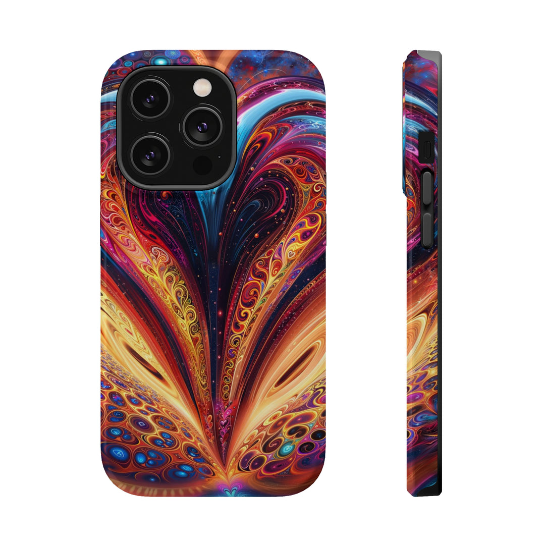 Cosmic Vibrant Swirls - MagSafe Tough Case