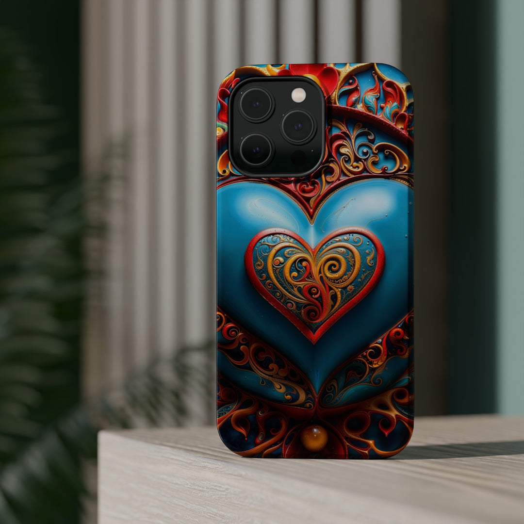 Ornate Heart Mandala - MagSafe Tough Case