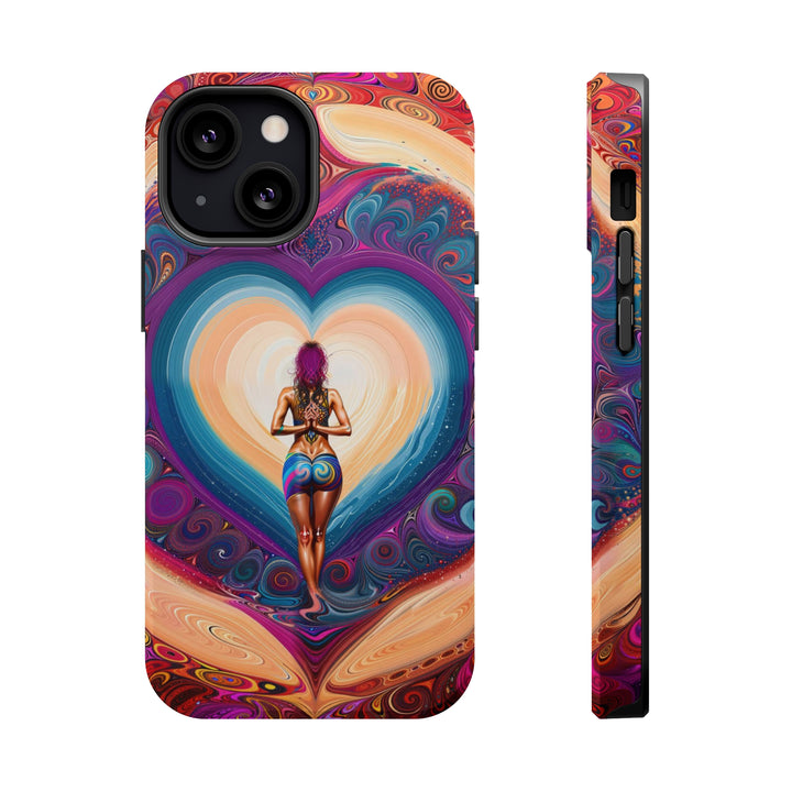 Cosmic Heart Vortex - MagSafe Tough Case