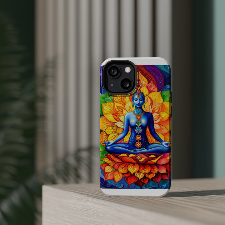 Cosmic Floral Meditation - MagSafe Tough Case