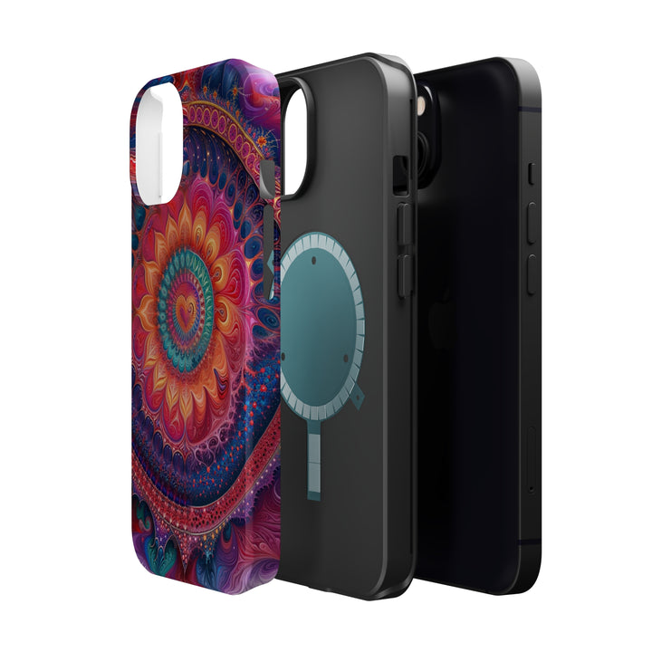 Vibrant Spiral Mandala - MagSafe Tough Case