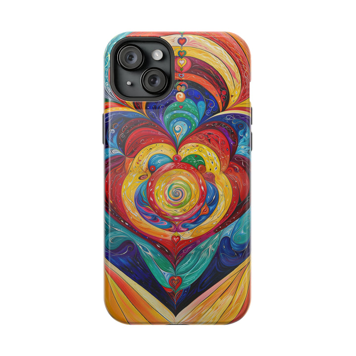 Vibrant Swirling Emotions - MagSafe Tough Case