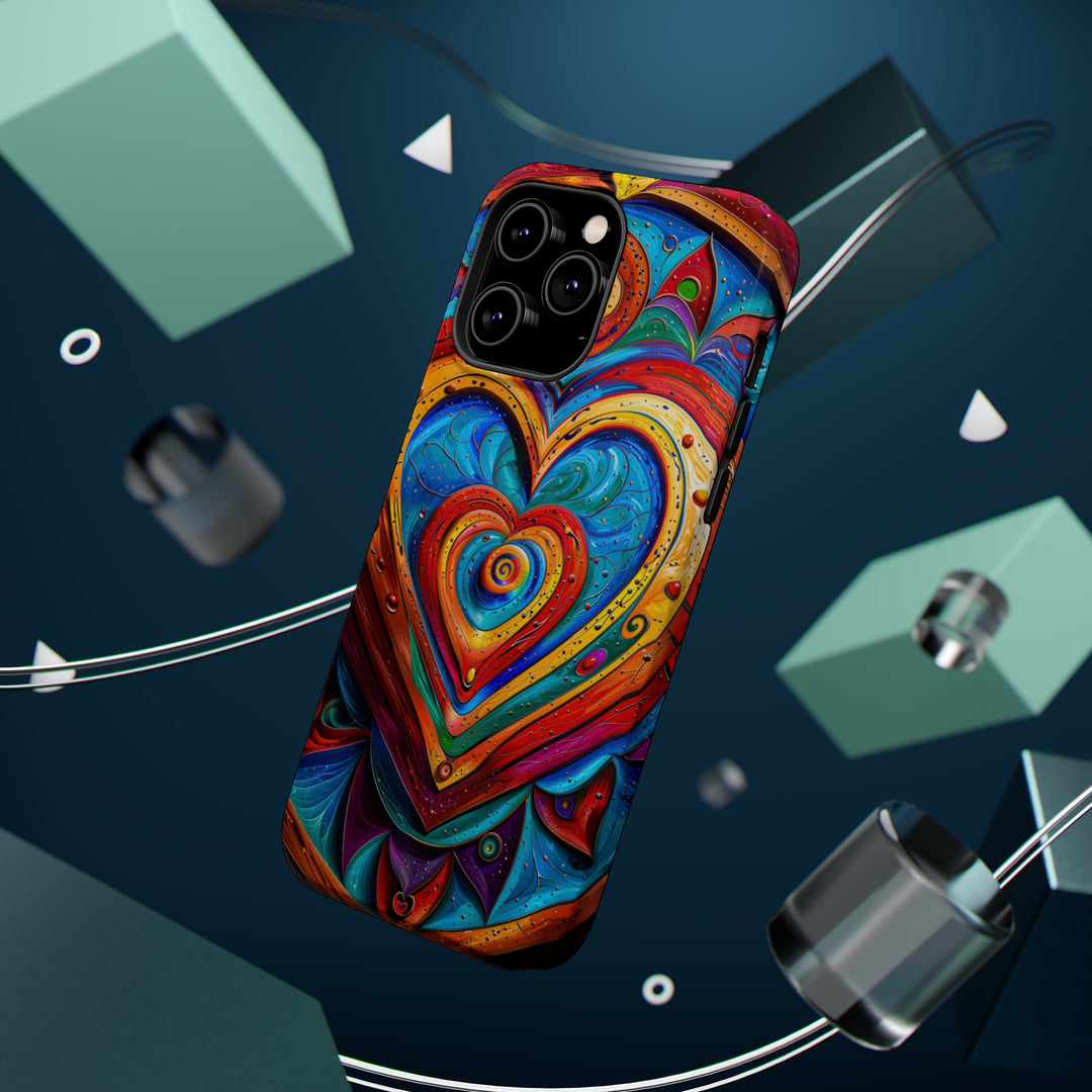 Vibrant Love Spiral - MagSafe Tough Case