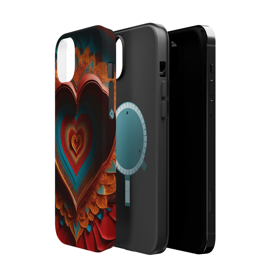 Infinite Layered Hearts - MagSafe Tough Case