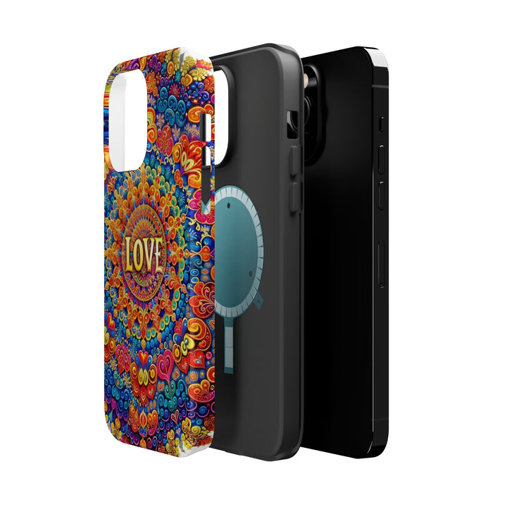 Vibrant Love Mandala - MagSafe Tough Case