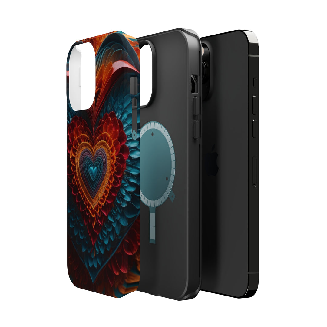 Ethereal Heart Mandala - MagSafe Tough Case