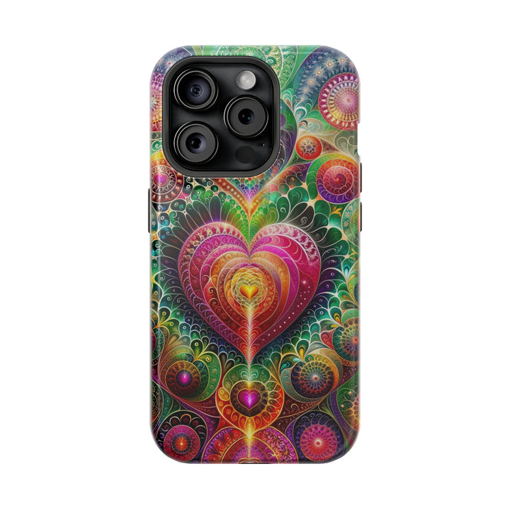 Kaleidoscopic Heart Symphony - MagSafe Tough Case