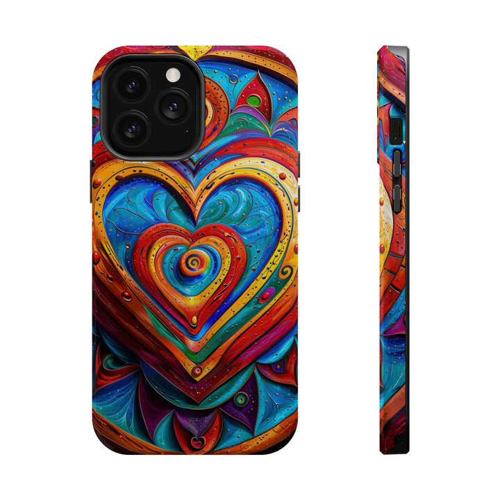 Vibrant Love Spiral - MagSafe Tough Case