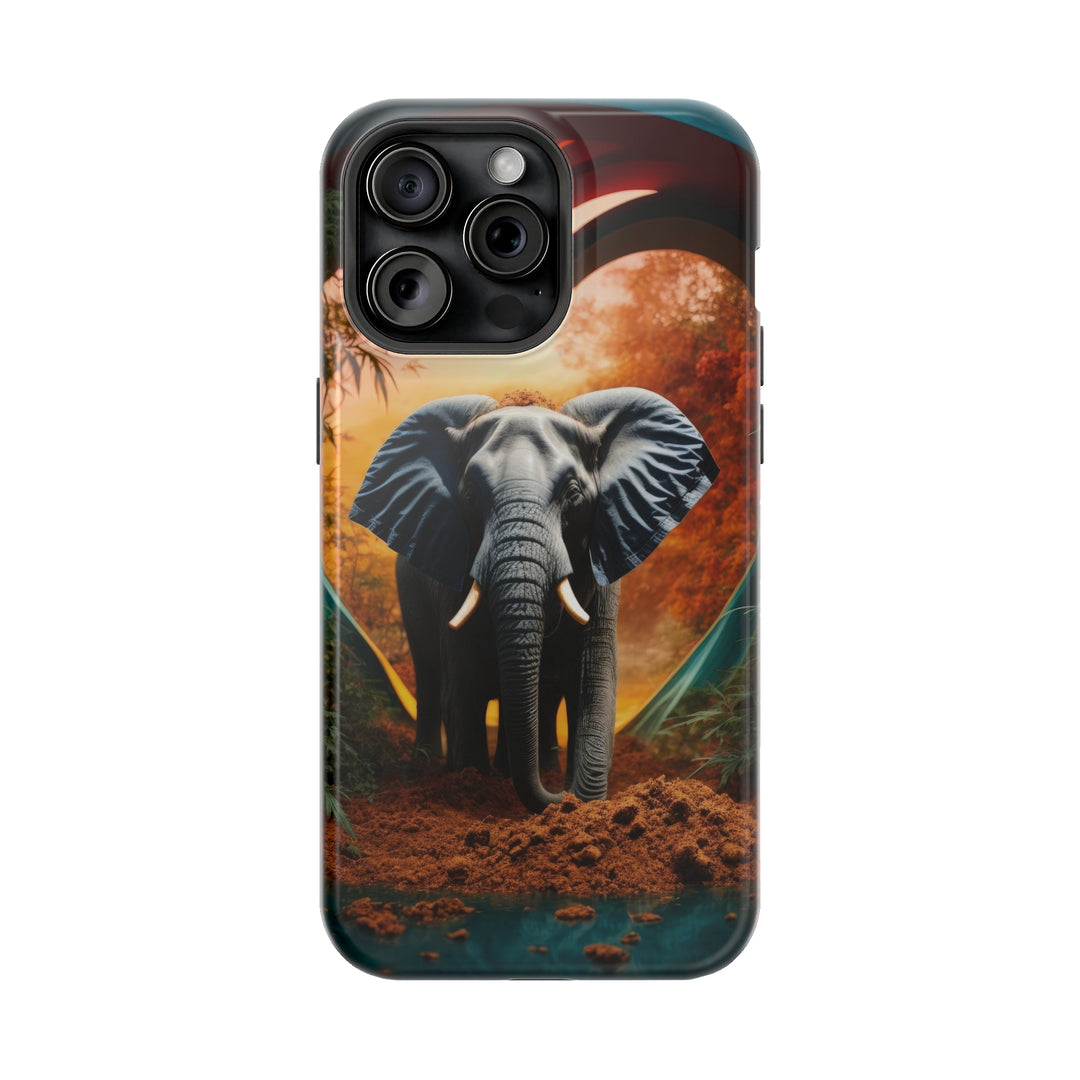 Heart Portal Elephant - MagSafe Tough Case