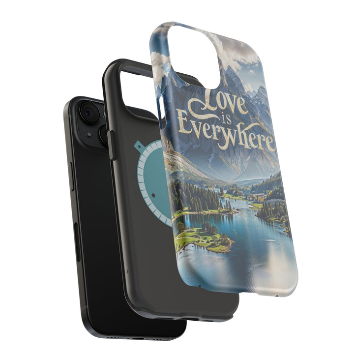 Mountainous Love Reflection - MagSafe Tough Case