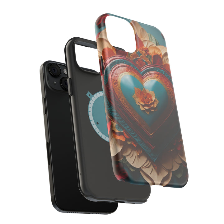 Floral Heart Embrace - MagSafe Tough Case